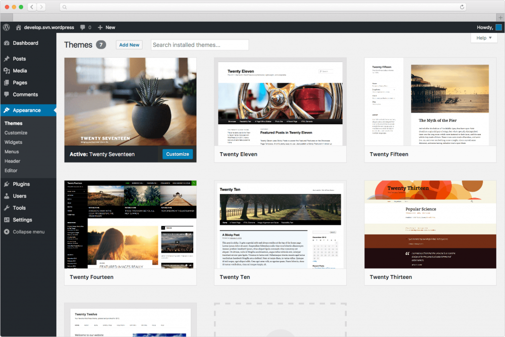 screen-themes WordPress Theme Help in Phoenixville PA