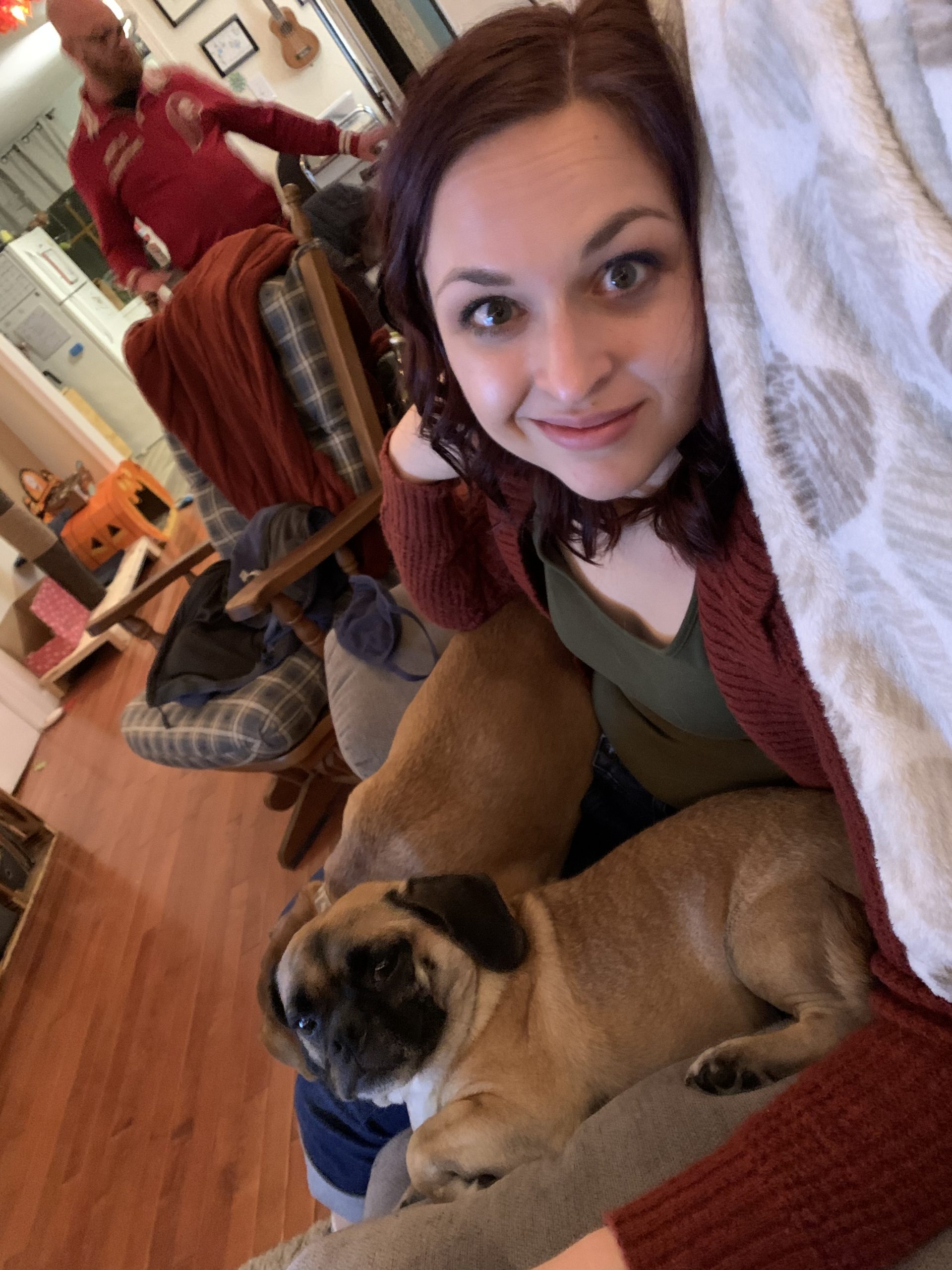 Needy Office Dog / Pug While on a Zoom Conference