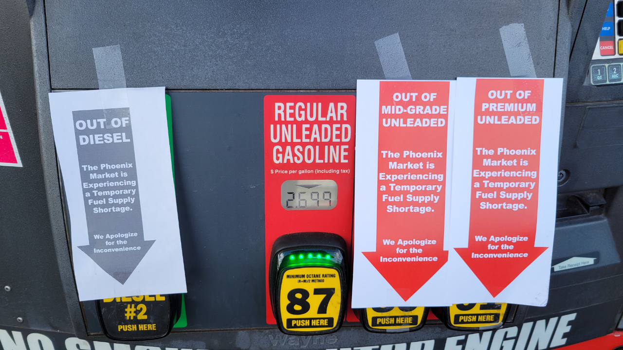 Should I worry about a Gas Shortage in Phoenixville PA?