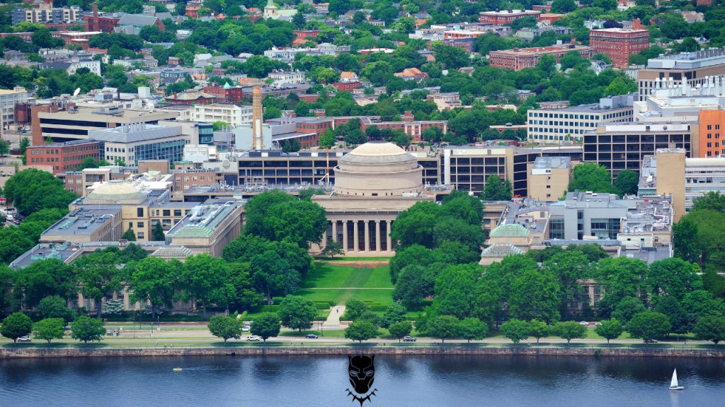 FIlming Black Panther at MIT banner